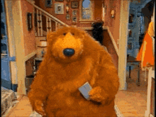 Bear In The Big Blue House Sniffing GIF - Bear In The Big Blue House Sniffing Smelling GIFs