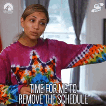 Time For Me To Remove The Schedule Shake It Up GIF - Time For Me To Remove The Schedule Shake It Up Ease Up GIFs