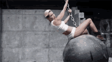 miley cyrus wrecking ball music video song