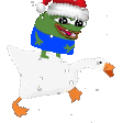 Goose Happy Sticker - Goose Happy Pepe Stickers