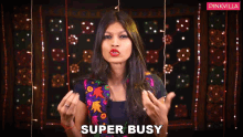 Super Busy Avantika Gupta GIF - Super Busy Avantika Gupta Pinkvilla GIFs