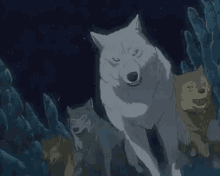 Running With The Wolves GIF - Wolf Pack Run GIFs