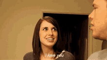 I Love You Overly Attached GIF - I Love You Overly Attached Girlfriend GIFs