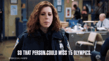 So That Person Could Miss15olympics Vanessa Bayer GIF - So That Person Could Miss15olympics Vanessa Bayer Debbie Fogle GIFs