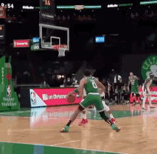 tatum dunks on giannis