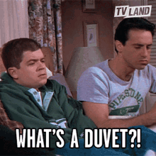 Whats A Duvet Richie GIF - Whats A Duvet Duvet Richie GIFs