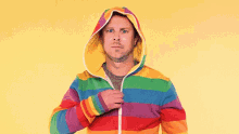 Gay Rainbow GIF - Gay Rainbow Hide GIFs