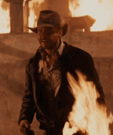 Indiana Jones Smile GIF - Indiana Jones Smile Fire GIFs