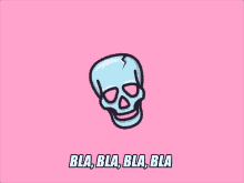 Bla Bla Bla GIF - Calabera Hablando Bla Bla Bla GIFs