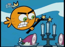 the fairly oddparents cosmo lighting candles candles dinner