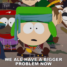 We All Have A Bigger Problem Kyle Broflovski GIF - We All Have A Bigger Problem Kyle Broflovski South Park GIFs