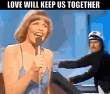 Captain And Tennille Love Will Keep Us Together GIF - Captain And Tennille Love Will Keep Us Together 70s Music GIFs