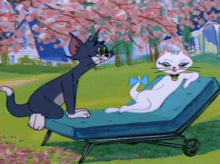 Tom And Jerry Love You GIF - Tom And Jerry Love You Meow GIFs