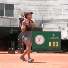 Naomi Osaka Racquet Smash GIF - Naomi Osaka Racquet Smash Racket GIFs