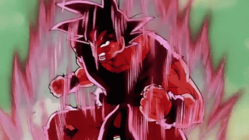 Crimson Blazing Heart Goku-kaioken