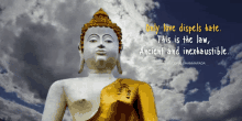 Only Love Dispels Hate Buddha GIF - Only Love Dispels Hate Buddha Danileis GIFs