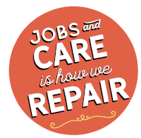 Jobs And Care Is How We Repair Sticker Sticker - Jobs And Care Is How We Repair Sticker Solar Power Stickers