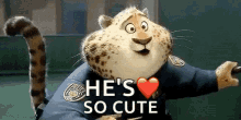 Zootopia Officer Clawhauser GIF - Zootopia Officer Clawhauser So Cute GIFs