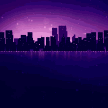Night City GIF - Night City Purple GIFs