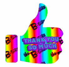 the b52s thank you thumbs up like fan art