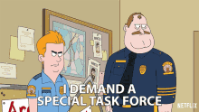 I Demand A Special Task Force Kevin Crawford GIF - I Demand A Special Task Force Kevin Crawford David Herman GIFs
