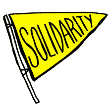kstr kochstrasse statement solidarity flag