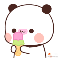 Cute Ice Cream Sticker - Cute Ice Cream Lick Stickers