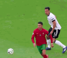 Ronaldo Vs Rudiger GIF - Ronaldo Vs Rudiger GIFs