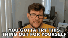 You Gotta Try This Thing Out For Yourself Nolan Sykes GIF - You Gotta Try This Thing Out For Yourself Nolan Sykes Donut Media GIFs