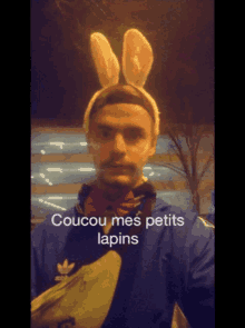 Coucou Lapin GIF - Coucou Lapin Hi My Little One GIFs