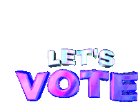 Lets Vote Voting Sticker - Lets Vote Voting Vote Stickers