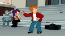 Fry Dance GIF - Futurama Simpsons Dance GIFs