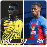 Watford F.C. (1) Vs. Crystal Palace F.C. (2) Half-time Break GIF - Soccer Epl English Premier League GIFs