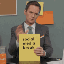 Social Media Break Throw Papers GIF - Social Media Break Social Media Throw Papers GIFs