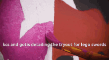 Kcs Detailing A Tryout About Killing People With Lego Swords GIF - Kcs Detailing A Tryout About Killing People With Lego Swords GIFs