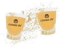 Chivas Regal Xv Cheers Sticker - Chivas Regal Xv Cheers Beer Stickers