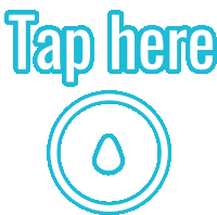 Tap Here Dripify Sticker - Tap Here Tap Dripify Stickers