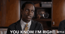 You Know Im Right Baron Vaughn GIF - You Know Im Right Baron Vaughn Nwabudike Bergstein GIFs