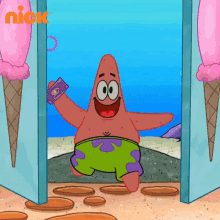 Happy Patrick Star GIF - Happy Patrick Star Spongebob Squarepants GIFs