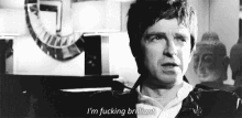 Noel Gallagher Brilliant GIF - Noel Gallagher Brilliant Genius GIFs