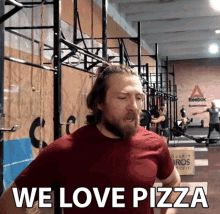 We Love Pizza Daniel Bryan GIF - We Love Pizza Daniel Bryan Celtic Warrior Workouts GIFs