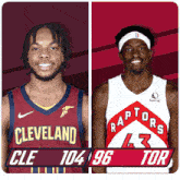 Cleveland Cavaliers (104) Vs. Toronto Raptors (96) Post Game GIF - Nba Basketball Nba 2021 GIFs