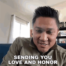 Sending You Love And Honor Cameo GIF - Sending You Love And Honor Cameo You Have My Full Support GIFs