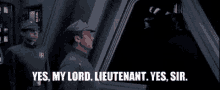 Star Wars Empire Strikes Back GIF - Star Wars Empire Strikes Back Yes My Lord GIFs