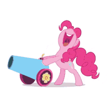 Pinkie Pie Canon GIF - Pinkie Pie Canon My Little Pony Friendship Is Magic GIFs
