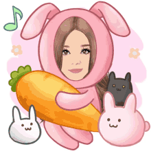 song dance bunny costume carrot bears