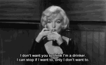 Marilyn Monroe I Can Stop If Iwant To I Just Dont Want To GIF - Marilyn Monroe I Can Stop If Iwant To I Just Dont Want To GIFs