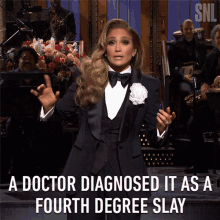 A Doctor Diagnosed It As A Fourth Degree Slay Explaining GIF - A Doctor Diagnosed It As A Fourth Degree Slay Fourth Degree Slay Explaining GIFs
