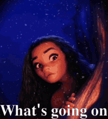 moana one night whats going on snow night darkness moana one night whats going on snow night darkness
