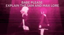 Sam And Max Nyla GIF - Sam And Max Nyla Lore GIFs